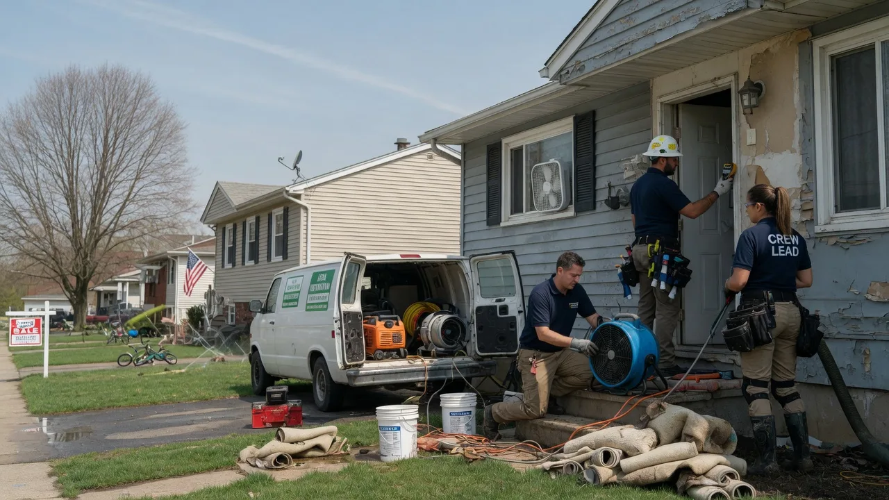 Flood Cleanup in Webster, MN near me