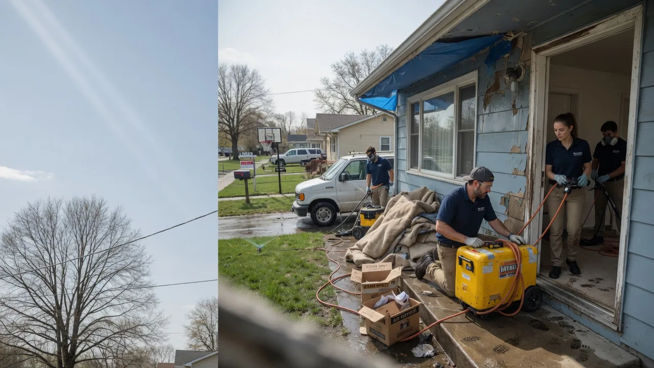 Basement Flood Cleanup in Webster, MN near me